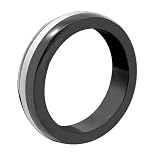 M2M Metal C-ring - Black With Stainless Steel Band - Includes Bag - 2.0