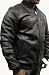Rocawear Leather Bomber Jacket-Black-2XL