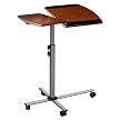 Techni Mobili Mobile Laptop Cart Steel - Mahogany