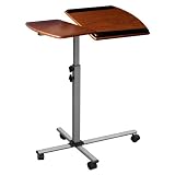 Techni Mobili Mobile Laptop Cart Steel - Mahogany