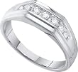 0.25CTW DIAMOND FASHION MENS BAND Size 10