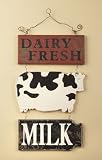 Dairy Fresh Cow Sign