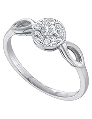0.25CTW ROUND DIAMOND FASHION RING