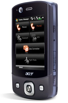 ACER DX900 - Unlocked Dual Sim QuadBand/TriBand Cellular Phone - 3.2 MP Camera, Touchscreen, FM Radio, WiFi, GPS- International Version