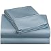 Pike Street 1,000 Thread Count Egyptian Cotton Queen Sheet Set, Light Blue