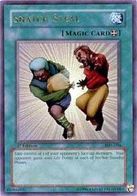 Yu-Gi-Oh! - Snatch Steal (MRL-036) - Magic Ruler - 1st Edition - Ultra Rare