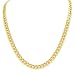 14k Yellow Gold 8.2mm Cuban Chain Necklace, 24