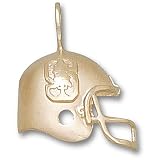 Stanford University S Helmet Pendant (14kt)