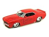 1969 Chevy Camaro Flamed 1/24 Primer Red w/ Flames