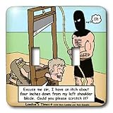 Londons Times Funny Music Cartoons - Gallows Humor - Light Switch Covers - double toggle switch