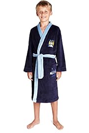 Manchester City F.C Dressing Gown with Stay New™