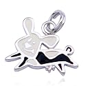 Sterling Silver Cow Charm