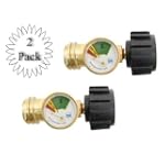 GasWatch Propane GAs Tank Level Indicator with 100% Shut-Off Safety Gauge --- 2 Pack