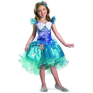 Big Girls' Ariel Tutu Prestige Costume X-Small (3T-4T)
