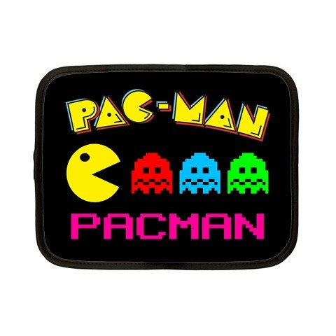 Netbook Notebook Case Small of Vintage Pacman Graphic (Pac Man)