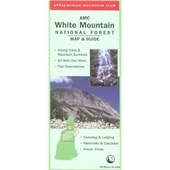 AMC White Mountain National Forest Map and Guide