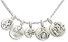 Beautiful Silver Tone and Crystal Christmas Nativity Charm Necklace