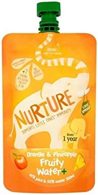 Nurture Fruity Water+ Orange &amp; Pineapple from 1 Year 200ml (Pack of 4)