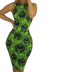 Summer Backless Feathers Polyester/Spandex Sleeveless Bandage Dress/Mini Dress 