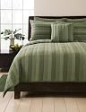 Park B. Smith Eco Houston Recycled Cotton Full/Queen Mini Quilt Set, Loden