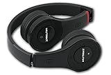 Mutant MIG-BTH4 M-Rockz Bluetooth Wireless Stereo Headphones with Microphone, Black