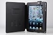 DMS Deluxe Leather multi-view Case/Folio with Stand Feature for Apple iPad 16GB, 32GB, 64GB WiFi + Wifi 3G (Black)