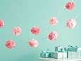 Martha Stewart Crafts Garland, Pink Pom Pom Small
