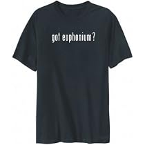 T-Shirt Black " Got Euphonium ? Classic " Instruments