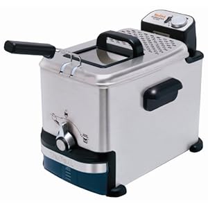 Tefal FR 7013 Oleoclean Inox und Design Kaltzonen-Fritteuse