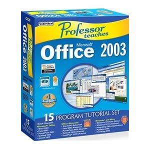 Professor Teaches Office 2003 41kJ2kHbQgL. SL500 AA300 Professor Teaches Office 2003