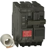 G E Industrial System #THQL2120GFP GE 20A DP GFI Breaker