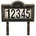 Moonrays 93100 2-Sided Address Light Solar Powered Glowing Stake Mount or Wall Mount
