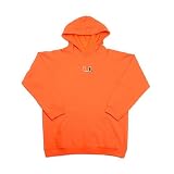 Miami Hurricanes NCAA JV Youth Pullover Hooded Sweatshirt For Kids (Mango)