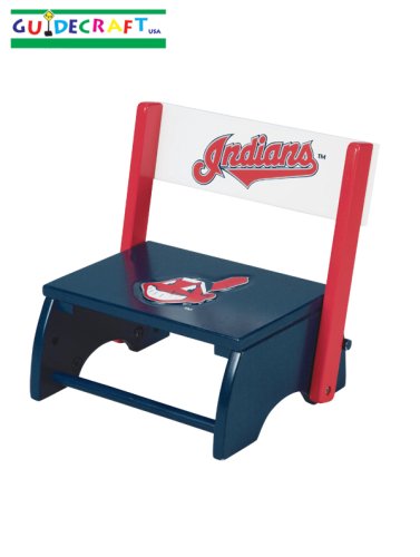 Kitchen: Cleveland Indians MLB Flip Up Step Up / Foot Stool