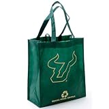 South Florida Bulls Green Reusable Tote Bag