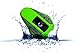 Aerb® 4G Waterproof MP3 Music Player With Mono OLED Screen Display Support FM Radio / Pedometer for Swimming & other Sports (IPX-8 Standard)–Green