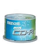 Electronics : Maxell 50 pk Recordable Cd 80 Mins