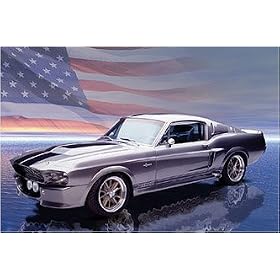 Shelby Mustang GT500 Poster Print, 36x24