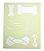 Dog Bone/Paw Print 2 Piece Stencil Set 8 Inch X 10 Inch