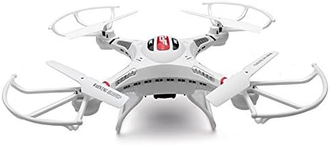 KINGSO JJRC H8C 2.4G 4CH 6 Axis RC Quadcopter With 2MP HD Camera RTF(White,Right Hand Mode)