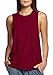 HyBrid & Company Womens Super Comfy Cotton Jersey Relaxed Tank Top Shirt
