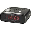 jWIN JL206BLK Digital Alarm Clock with AM/FM Radio