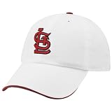 Twins Enterprise St Louis Cardinals White Casper Franchise Fitted Hat