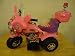 RED Childrens Battery Operated Rechargeable Electric Police Motorcycle Bike