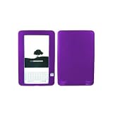 Purple Amazon Kindle E-Book Digital Reader Soft Silicone Skin
