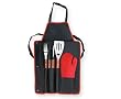Barbecue Apron Tote W/Hat - Green