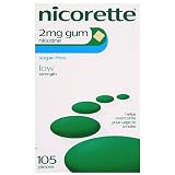 Nicorette Chewing Gum 2mg Original - 105 Pieces