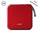 40 CD/VCD/DVD Case Binder Portable Hard Plastic Disc Container Red