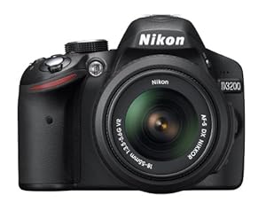 Nikon D3200 24.2 MP CMOS Digital SLR with 18-55mm f/3.5-5.6 AF-S DX VR NIKKOR Zoom Lens (Refurbished)