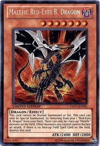 YuGiOh Malefic Red-Eyes B. Dragon - Bonds Beyond Time - Secret Rare Promo Car... On Sale